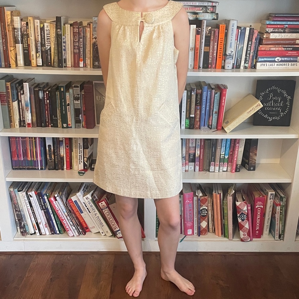 BB Dakota Cream Sleeveless Dress Size M